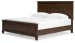 Danabrin - King Panel Bed - Brown