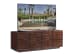 Studio Designs - Criss Cross Media Console - Dark Brown