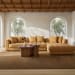 Davie - Right Arm Facing Chair - Golden Yellow