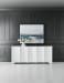 Melange - Corinth 4-Door Entertainment Console - White