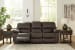 Leesworth - Dark Brown - Power Reclining Sofa