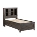 Thornwood Hills - Twin Bookcase Bed - Dark Brown