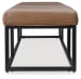 Joston - Caramel - Accent Bench