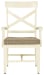 Preston - Antique White - Arm Chair With Cushion (Set of 2)