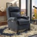Barrett - Power Recliner With Power Recline And Power Headrest - Navy Blue