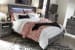 Baystorm - Gray - 4 Pc. - Dresser, Mirror, Queen Panel Bed