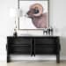 Williams - 4 Door Cabinet - Black