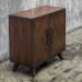 Liri - Mid-Century Accent Cabinet - Dark Brown