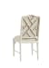 Upholstered Bamboo Side Chair
