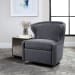 Biscay - Swivel Chair - Dark Gray