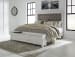 Kanwyn - Whitewash - Queen Upholstered Bed With Storage Bench