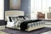 Adelloni - Cream - King Upholstered Bed