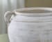 Meadie - Distressed White - 9" Vase