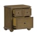 Heritage - 3 Piece Queen Sleigh Bedroom Set - Oak Brown
