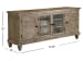 Calistoga - Rustic Entertainment Console - Dovetail Gray