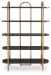 Brentmour - Brown / Gold Finish - Bookcase