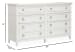 Juniper Hill - Double Drawer Dresser - Whisper White