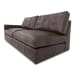 Thurlow - Leather Left Arm Facing Sofa - Espresso Brown