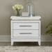 Reflections - Nightstand With Lights and Charging Station - White