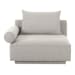 Rosello - Left Arm Facing Chair - Light Gray
