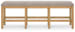 Havonplane - Brown - XL Counter Height Upholstered Dining Bench