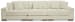 Lindyn - Ivory - 3-Piece Sectional