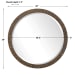 Wayde - Bark Round Mirror - Gold
