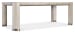 Modern Mood - Leg Dining Table With 1-24in Leaf - Beige