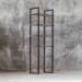 Olwyn - Industrial Etagere - Dark Brown