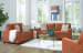 Aviemore - Spice - 3 Pc. - Sofa, Loveseat, Rocker Recliner