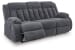Observation - Steel - Reclining Power Sofa With Drop Down Table