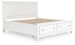Fortman - King Panel Storage Bed - White