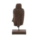 Carved Buddha Head - Dark Brown