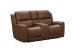 Pierce - Console Loveseat With Power Recline, Power Headrests And Power Lumber, Zero Gravity, Lumbar - Cinnamon