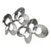Looped Metal - Large Wall Decor - Silver