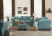 Darcy - Sky - 2 Pc. - Chair with Ottoman