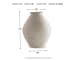 Hannela - Antique Tan - Vase - Small