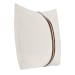 Timeless - 22" x 22" TL Ralph Pillow - Ivory/ Sangria Red