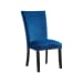 Francesca - 5 Piece Dining Set, Table & Four Chairs - White / Blue