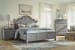 Plymouth - King Poster Bed - Gray