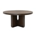Athens - Round Dining Table - Chocolate Brown