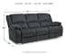 Draycoll - Reclining Sofa - Dark Gray