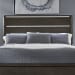 Cascade Falls - King Panel Headboard - Satin Espresso