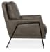 Amette - Metal Frame Club Chair - Dark Brown