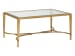 Metal Designs - Sangiovese Small Rectangular Cocktail Table - Yellow