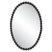 Serna - Black Oval Mirror