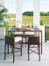 Abaco - High/Low Bistro Table - Dark Brown