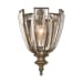 Vicentina - 1 Light Crystal Wall Sconce - Light Brown