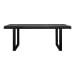 Jedrik - Large Concrete Outdoor Dining Table - Black