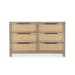 Jensen - 6 Drawer Dresser - Taupe